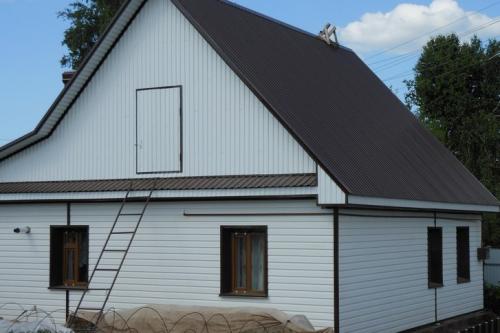 Как обшить фронтон дома. Что такое фронтон крыши дома