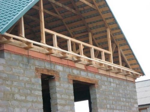 Как сделать фронтон двухскатной крыши. Как рассчитать и сделать фронтоны 13