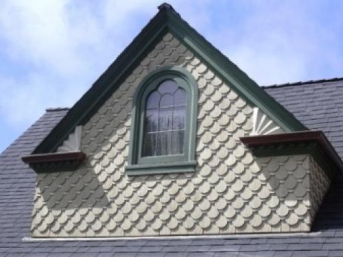 Фото красивых фронтонов домов. Все об обшивке фронтона 03