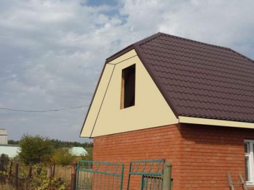 Чем заделать фронтон дома. Чем обшить фронтон дома