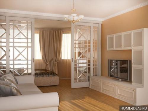 Оптимальная расстановка мебели в однокомнатной квартире: 50 вариантов для комфорта 11