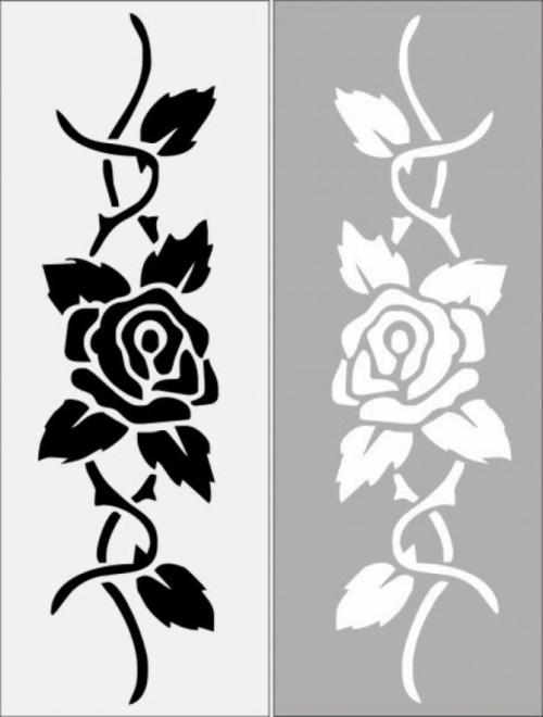 Создание трафаретов из фанеры: простой способ украсить интерьер 07 Создание трафаретов из фанеры: простой способ украсить интерьер 07