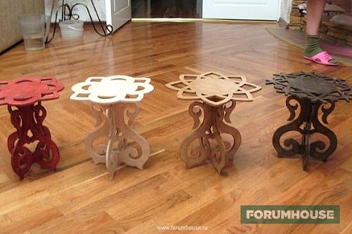 Как сделать трафареты из фанеры без специальных инструментов. Инструменты, шаблоны, сборка