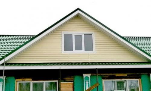 Чем отделать фронтон дома. Материалы для облицовки фронтона частного дома