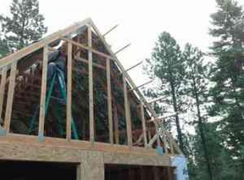 Технология отделки фронтона частного дома. Отделка фронтона деревянного дома