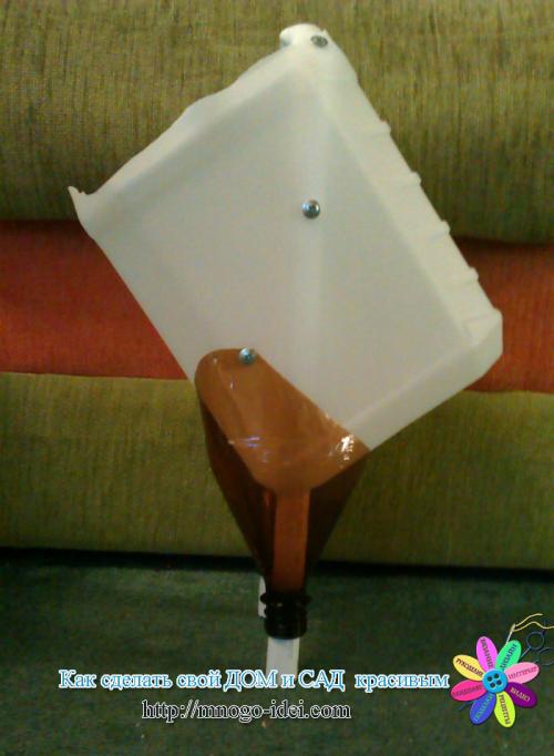 Создание филина из пластиковых бутылок: пошаговая инструкция 23 Создание филина из пластиковых бутылок: пошаговая инструкция 23