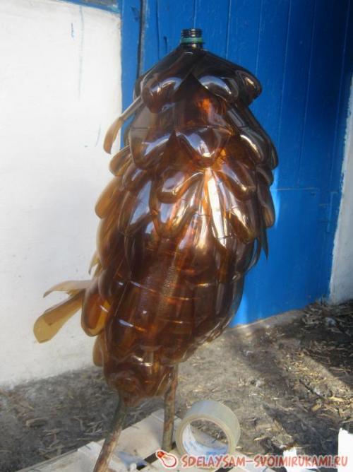 Филин из пластиковых бутылок пошаговая инструкция. Видео по теме статьи