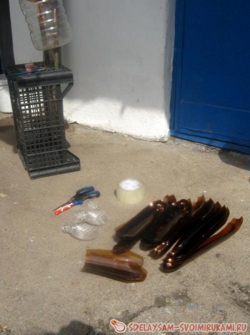 Филин из пластиковых бутылок пошаговая инструкция. Видео по теме статьи