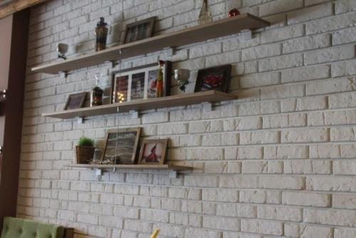 Белый кирпич в интерьере. Способы оформления интерьера кирпичной стеной 25 Белый кирпич в интерьере. Способы оформления интерьера кирпичной стеной 25