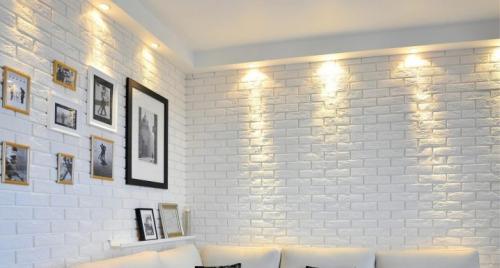 Белый кирпич в интерьере. Способы оформления интерьера кирпичной стеной 21 Белый кирпич в интерьере. Способы оформления интерьера кирпичной стеной 21