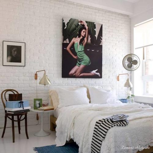 Белый кирпич в интерьере 2022. Чем привлекательна стена из белого кирпича?