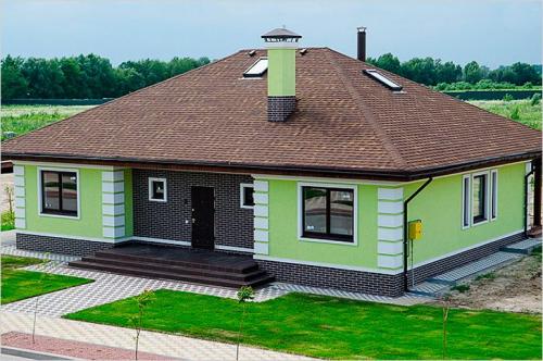 Дом из белого кирпича. Белый силикатный кирпич 05 Дом из белого кирпича. Белый силикатный кирпич 05
