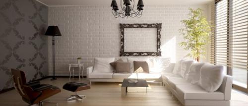 Какие обои сочетаются с красной кирпичной стеной. Сочетание обоев и кирпичной стены в интерьере