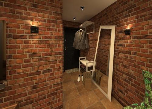 Кирпичная стена в интерьере прихожей. Кирпич в прихожей — 150 фото лучших идей для декоративной отделки стен в коридоре квартиры или дома