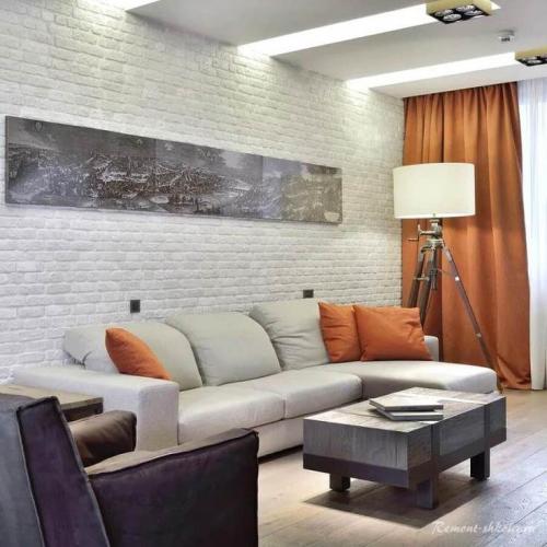 С чем сочетается белая кирпичная стена. Чем привлекательна стена из белого кирпича?