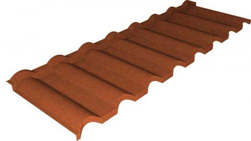 Какие типы металлочерепицы можно использовать для двухскатной крыши.  Выбор цвета и вида полимерного покрытия для кровельного листа черепицы