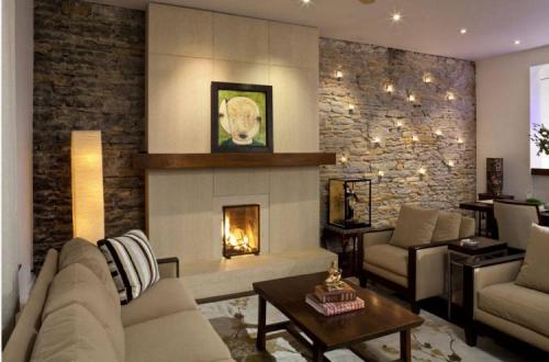 Декоративный камень в интерьере 2022. Декоративный камень в интерьере: 85 фото-идей
