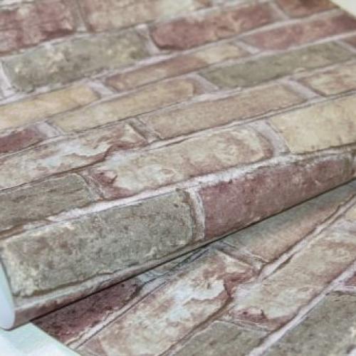 Обои под кирпич в интерьере 2022. Обои под кирпич в интерьере. Преимущества и недостатки 19