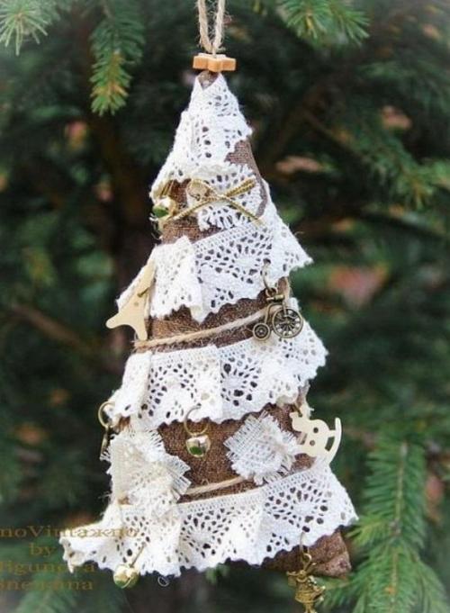 Ёлочные игрушки из текстиля. Новогодние игрушки из ткани своими руками: выкройки и способы изготовления