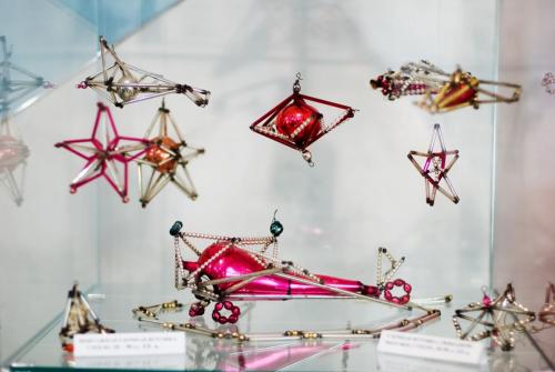 Новогодние игрушки. Стеклянные игрушки