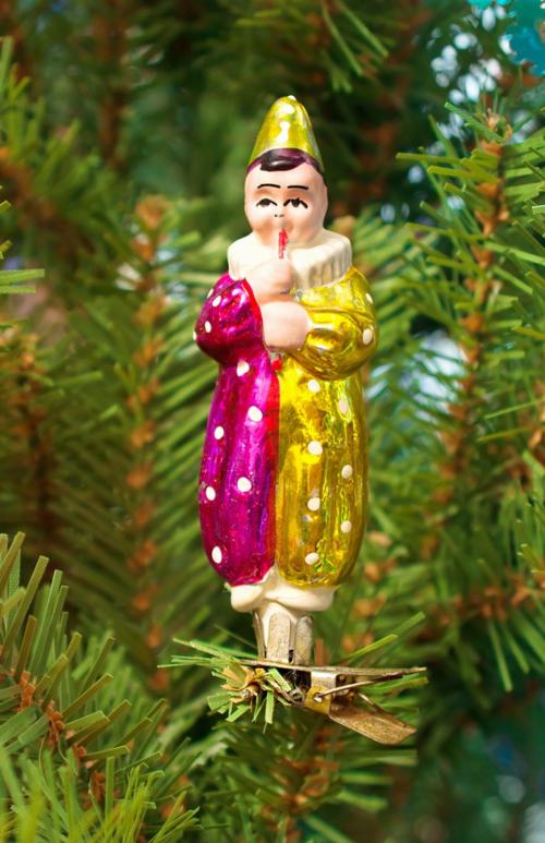 Новогодние игрушки. Стеклянные игрушки