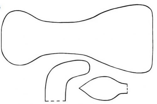 Поделки из ткани на новый год. Бычок из ткани своими руками