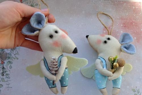 Новогодние игрушки из ткани своими руками. Мягкие новогодние игрушки из ткани своими руками