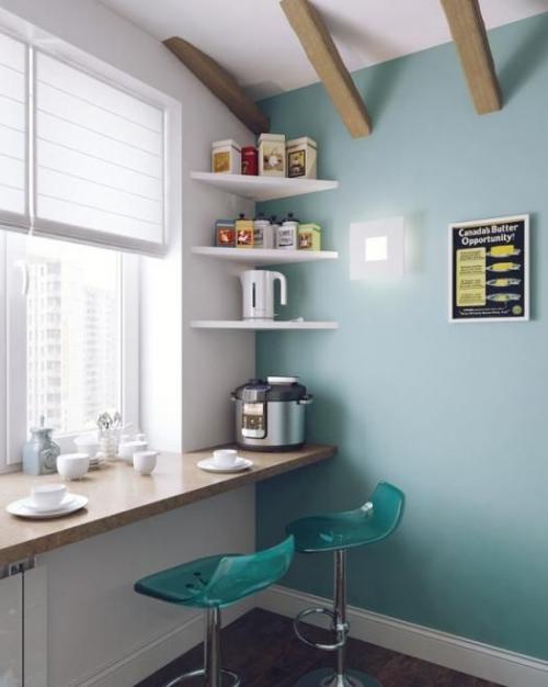 Мастерство в миниатюре: 7 правил оформления маленькой кухни 06