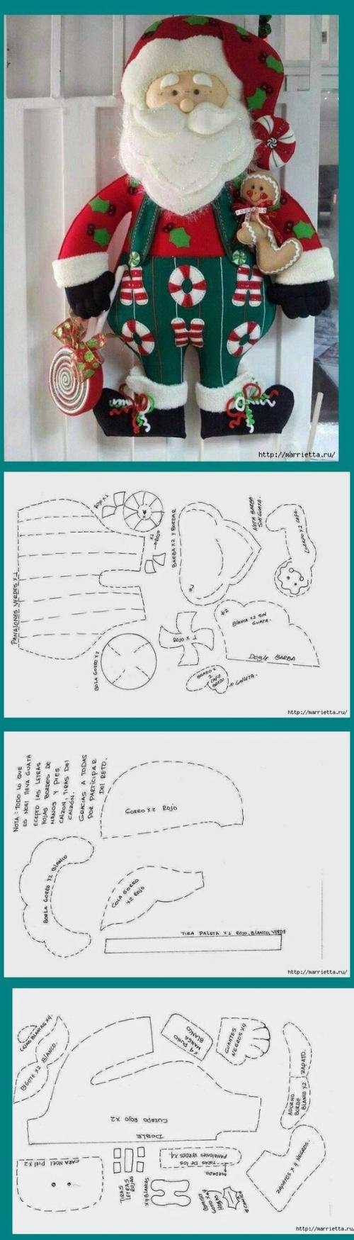 Выкройки елочных новогодних игрушек из ткани своими руками. Новогодние мягкие игрушки своими руками выкройки
