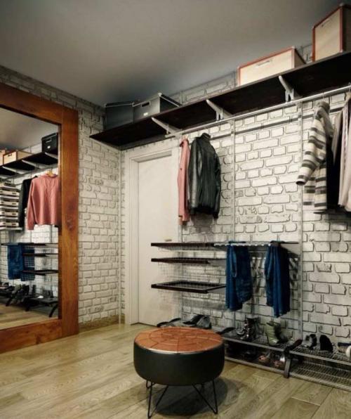 Сочетание белого кирпича и дерева в интерьере. Белые кирпичные стены в интерьере дома