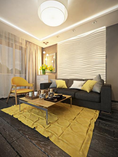 Какие идеи можно использовать для создания многофункциональных пространств в квартире 68 кв. м. Дизайн квартиры 60 кв. м: фото необычных сочетаний для квартиры с 2 комнатами. 130 идей с удобной планировкой в современном стиле