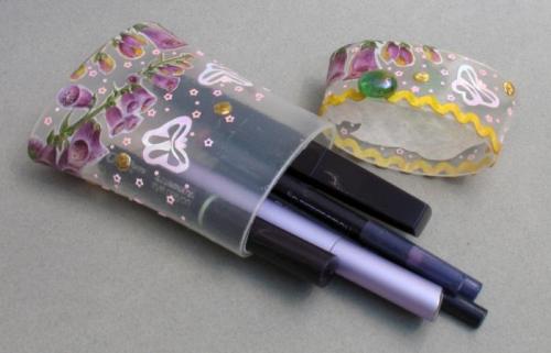 Какие инструменты и материалы необходимы для создания пенала из пластиковой бутылки. Пенал своими руками. Поделка из пластиковых бутылок