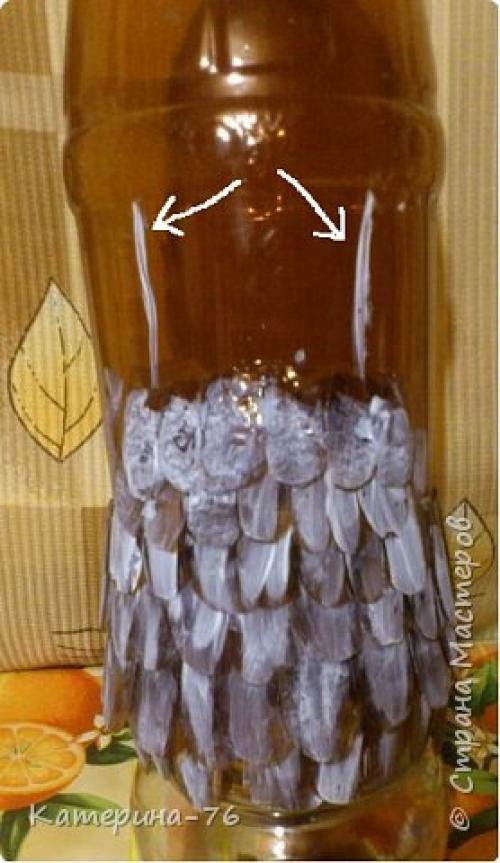 Какие инструменты необходимы для создания совы из пластиковых бутылок. Сова из пластиковой бутылки из-под шампуня