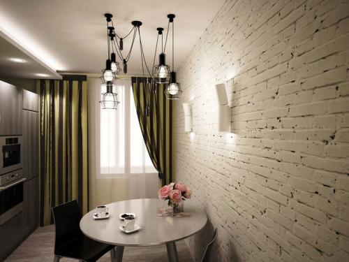 Белая кирпичная стена в интерьере. Белые кирпичные стены в интерьере дома