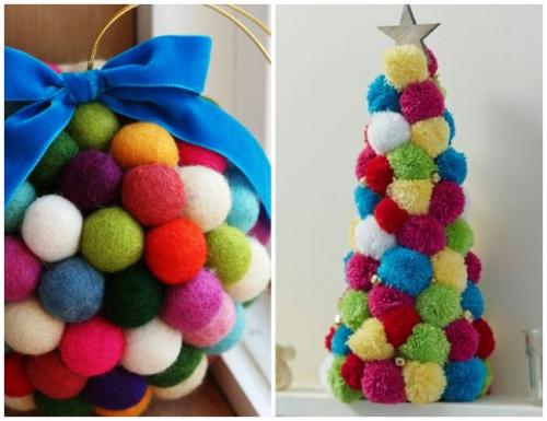 Елочные украшения и игрушки на новый год. 