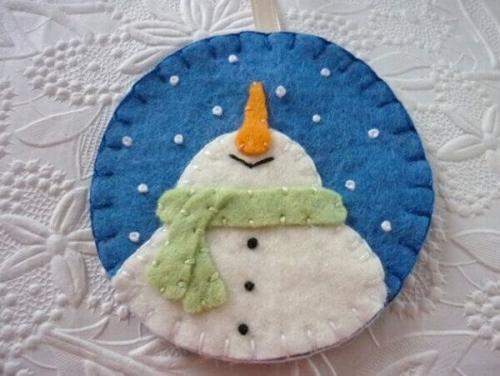 Новогодние игрушки из фетра своими руками с выкройками, схемами и шаблонами. Много идей поделок на Новый год