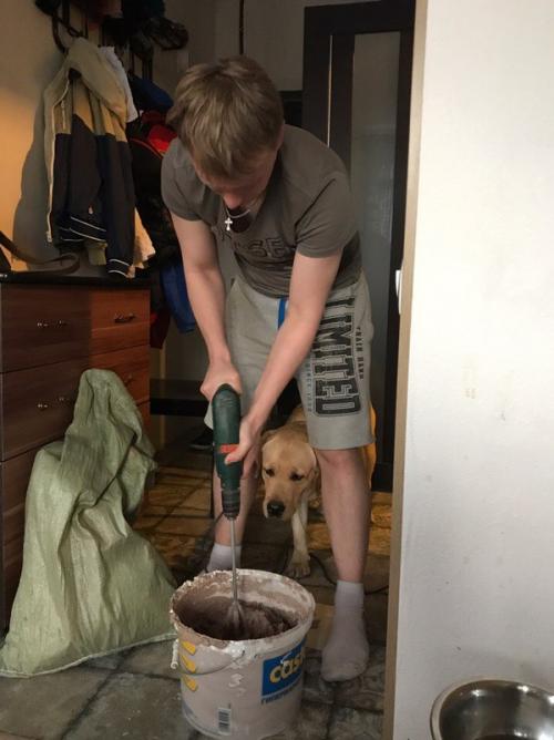 Декор кирпичной стены своими руками. Имитация кирпичный стены своими руками