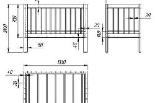Схема кровати детской: все, что нужно знать о безопасной и комфортной кровати для ребенка 07 Схема кровати детской: все, что нужно знать о безопасной и комфортной кровати для ребенка 07