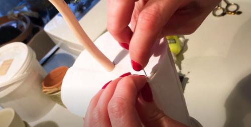 Новогодние игрушки из ткани своими руками. Елка