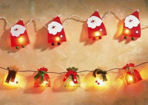 Делаем новогоднюю гирлянду. Новогодние гирлянды своими руками: идеи и шаблоны на Новый 2021-2022 год