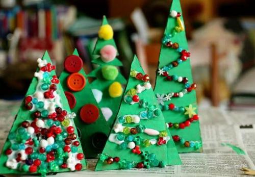 Делаем новогоднюю елку своими руками. Елочки своими руками — идеи поделок в детский сад и школу