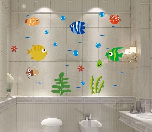 Как установить наклейки для плитки для ванной комнаты. 8 интересных вариантов наклеек на плитку в ванной