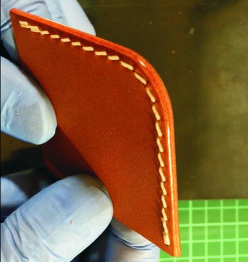 Обработка края кожи. Как обработать торцы кожи или урез?