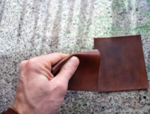 Обработка кожи воском. Как вощить кожу в домашних условиях.