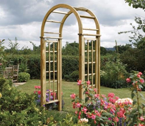 Какие факторы следует учитывать при выборе арок для загородного дома. Садовые арки - пошаговая инструкция по изготовлению и применению в ландшафтном дизайне