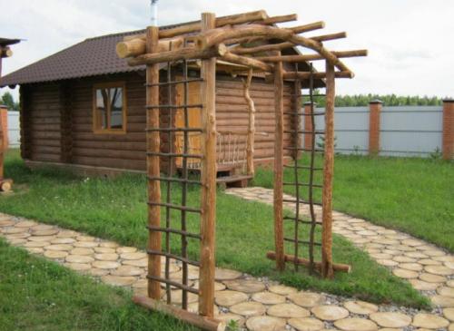 Какие инструменты нужны для создания деревянной арки. Деревянная садовая арка своими руками: процесс изготовления с фото и видео инструкцией