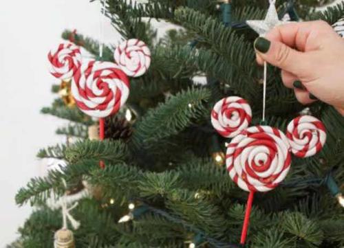 Новогодние ёлочные игрушки своими руками. Новогодняя игрушка Микки Маус своими руками