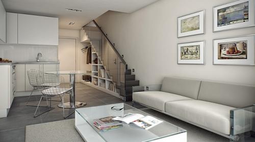 Дизайн 2-х уровневой квартиры. Что являют собой двухуровневые квартиры: фото 27 Дизайн 2-х уровневой квартиры. Что являют собой двухуровневые квартиры: фото 27