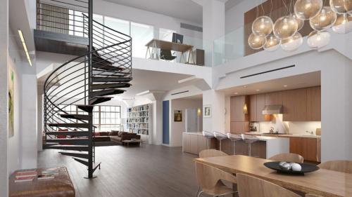 Двухуровневый пентхаус это. Жилой комплекс Lucky. Двухуровневые пентхаусы в центре арт-квартала