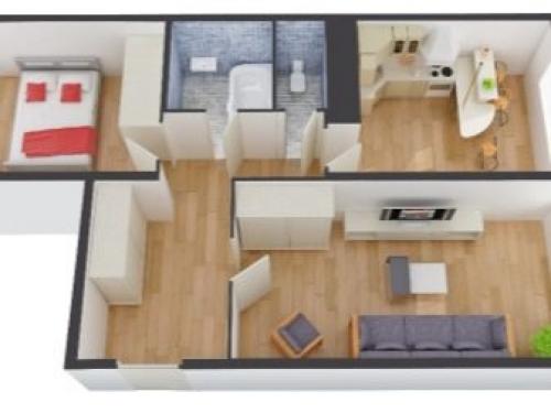 Существующие типы двухкомнатных квартир. Планировка 21 Существующие типы двухкомнатных квартир. Планировка 21